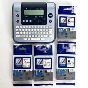 Brother P-Touch Model PT-1280 Thermal Label Maker With 4x Extra Tape